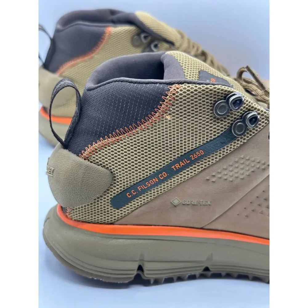 FILSON x DANNER Trail 2650 Hiker Boots Prairie Sand Tan Sz 9.5 $230